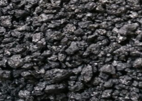 فحم الكوك البترولي منخفض الكبريت الكربوني ، المكلس Petcoke 1-5mm لصناعة المسبك